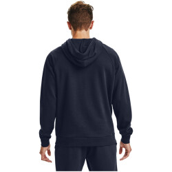 UNDER ARMOUR Rival Fleece Big Logo Hoodie Herren 410 - midnight navy/onyx white L
