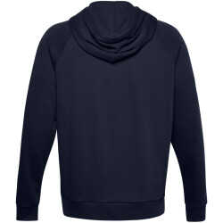 UNDER ARMOUR Rival Fleece Big Logo Hoodie Herren 410 - midnight navy/onyx white XL