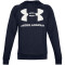 UNDER ARMOUR Rival Fleece Big Logo Hoodie Herren 410 - midnight navy/onyx white XL