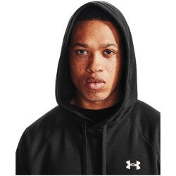 UNDER ARMOUR Rival Cotton Hoodie Hoodie black/onyx white M