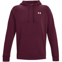 UNDER ARMOUR Rival Cotton Hoodie Hoodie dark maroon/onyx...