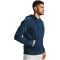 UNDER ARMOUR Rival Fleece Kapuzenjacke Herren 408 - academy/onyx white XXL
