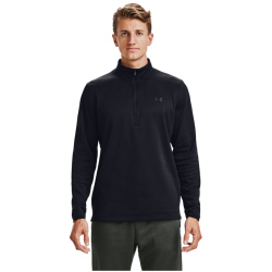 UNDER ARMOUR 1/2-Zip Fleece Sweatshirt Herren black/black M