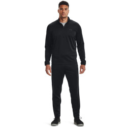 UNDER ARMOUR 1/2-Zip Fleece Sweatshirt Herren black/black M