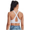 UNDER ARMOUR Armour Mid Crossback Sport-BH Damen 100 - white/white/halo gray L