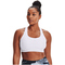 UNDER ARMOUR Armour Mid Crossback Sport-BH Damen 100 - white/white/halo gray M