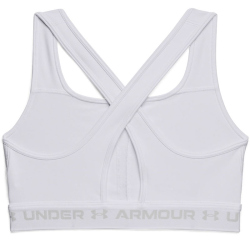 UNDER ARMOUR Armour Mid Crossback Sport-BH Damen 100 - white/white/halo gray XS