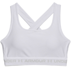 UNDER ARMOUR Armour Mid Crossback Sport-BH Damen 100 - white/white/halo gray XS
