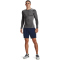 UNDER ARMOUR HeatGear Armour langarm Funktionsshirt Herren 090 - carbon heather/black L