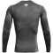 UNDER ARMOUR HeatGear Armour langarm Funktionsshirt Herren 090 - carbon heather/black L