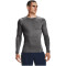 UNDER ARMOUR HeatGear Armour langarm Funktionsshirt Herren 090 - carbon heather/black XXL