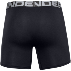 3er Pack UNDER ARMOUR Charged Baumwoll-Boxerjock 002 - black/black/black S