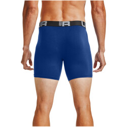 3er Pack UNDER ARMOUR Charged Baumwoll-Boxerjock 400 - royal/academy/mod gray medium heather XL