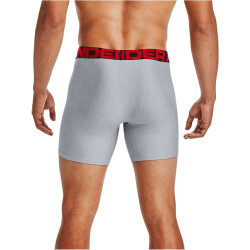 2er Pack UNDER ARMOUR Tech Boxerjock 011 - mod gray light heather/jet gray light heather L