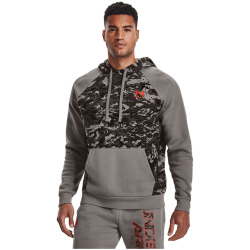 UNDER ARMOUR Rival Fleece Camouflage Script Hoodie...
