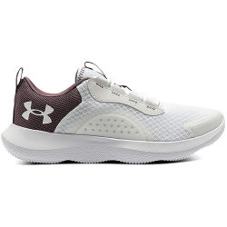 UNDER ARMOUR Victory Fitnessschuhe Damen white/ash plum/high-vis yellow 37.5