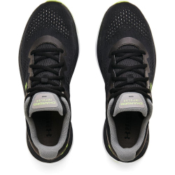 UNDER ARMOUR Charged Impulse 2 Laufschuhe Herren black/concrete/high-vis yellow 44