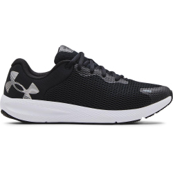 UNDER ARMOUR Charged Pursuit 2 Big Logo Laufschuhe Herren black/black/white 44