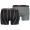 6er Pack PUMA Logo Stripe Boxershorts black/combo S