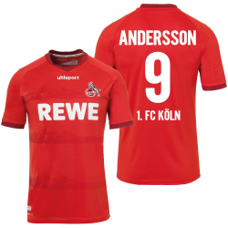 uhlsport 1. FC K&ouml;ln Ausw&auml;rtstrikot mit...