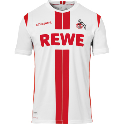 uhlsport 1. FC K&ouml;ln Heimtrikot mit Spielerdruck 2020/21 wei&szlig; Bornauw 33 L