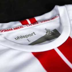 uhlsport 1. FC K&ouml;ln Heimtrikot mit Spielerdruck 2020/21 wei&szlig; Andersson 9 L