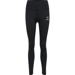 hummel hmlPARIS Leggings Damen black/woodrose XS
