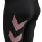 hummel hmlPARIS Leggings Damen black/woodrose XS