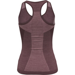hummel hmlCLEA Seamless Funktions Tanktop Damen fudge/woodrose melange S
