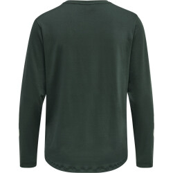 hummel hmlTAYLOR Langarmshirt Damen darkest spruce L