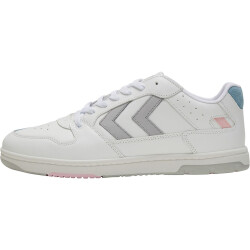 hummel Power Play Leather Sneaker white/peachy keen 39