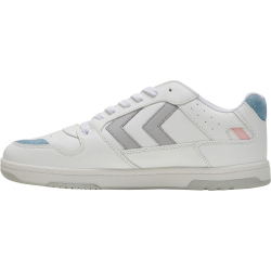 hummel Power Play Leather Sneaker white/peachy keen 39