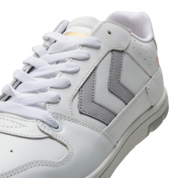 hummel Power Play Leather Sneaker white/peachy keen 39