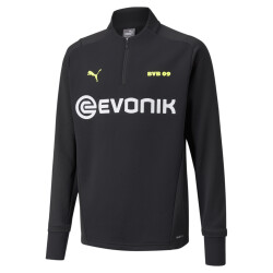 PUMA BVB Borussia Dortmund Fleece-Sweatshirt Kinder