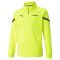 PUMA BVB Borussia Dortmund Aufwärm 1/4-Zip Top Kinder