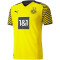 PUMA BVB Borussia Dortmund Heimtrikot 2021/22 cyber yellow/puma black M