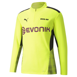 PUMA BVB Borussia Dortmund Training 1/4-Zip Top safety...