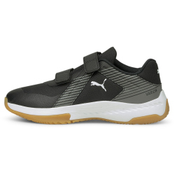 PUMA Varion Hallenschuhe mit Klettverschluss Kinder PUMA black/ultra gray/gum 29
