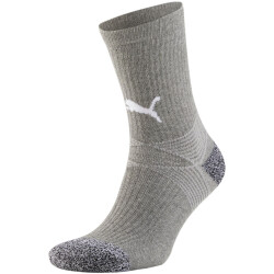 PUMA teamLIGA Trainingssocken medium grayheather/pumawhite 2