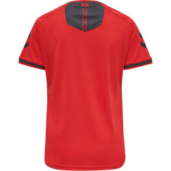 hummel Action Polyester Trikot Damen flame scarlet/ebony S