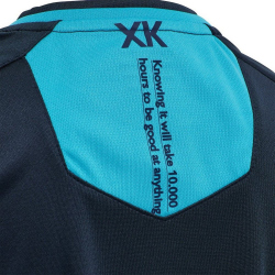 hummel Action Polyester Trikot Damen black iris/atomic blue S