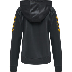 hummel Action Polyester Kapuzenjacke Damen ebony/tawny...