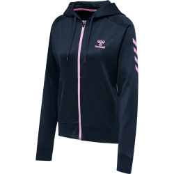 hummel Action Polyester Kapuzenjacke Damen black...
