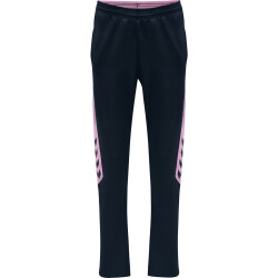 hummel Action Polyester Trainingshose Damen black iris/orchid L