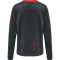 hummel Action Polyester 1/2-Zip Trainings-Top Damen ebony/flame scarlet XXL