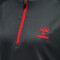 hummel Action Polyester 1/2-Zip Trainings-Top Damen ebony/flame scarlet XXL