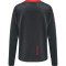 hummel Action Polyester 1/2-Zip Trainings-Top Damen ebony/flame scarlet XL