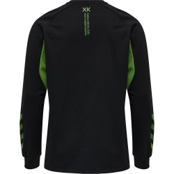 hummel Action Sweatshirt Herren black/cactus S