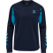hummel Action Sweatshirt Herren black iris/atomic blue L