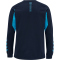 hummel Action Sweatshirt Herren black iris/atomic blue M